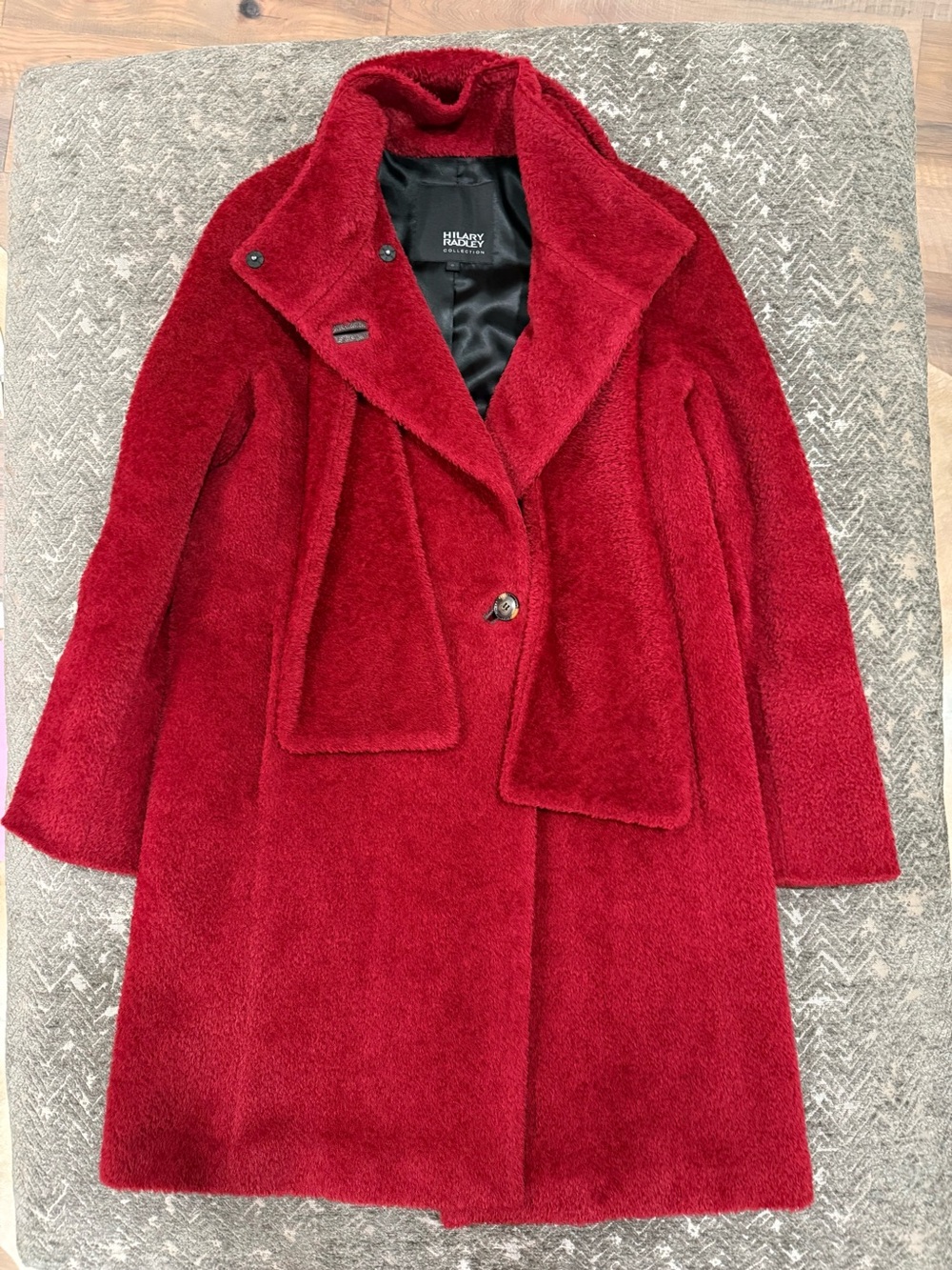 Alpaca Wool Coat by Hilary Radley (Size 6)